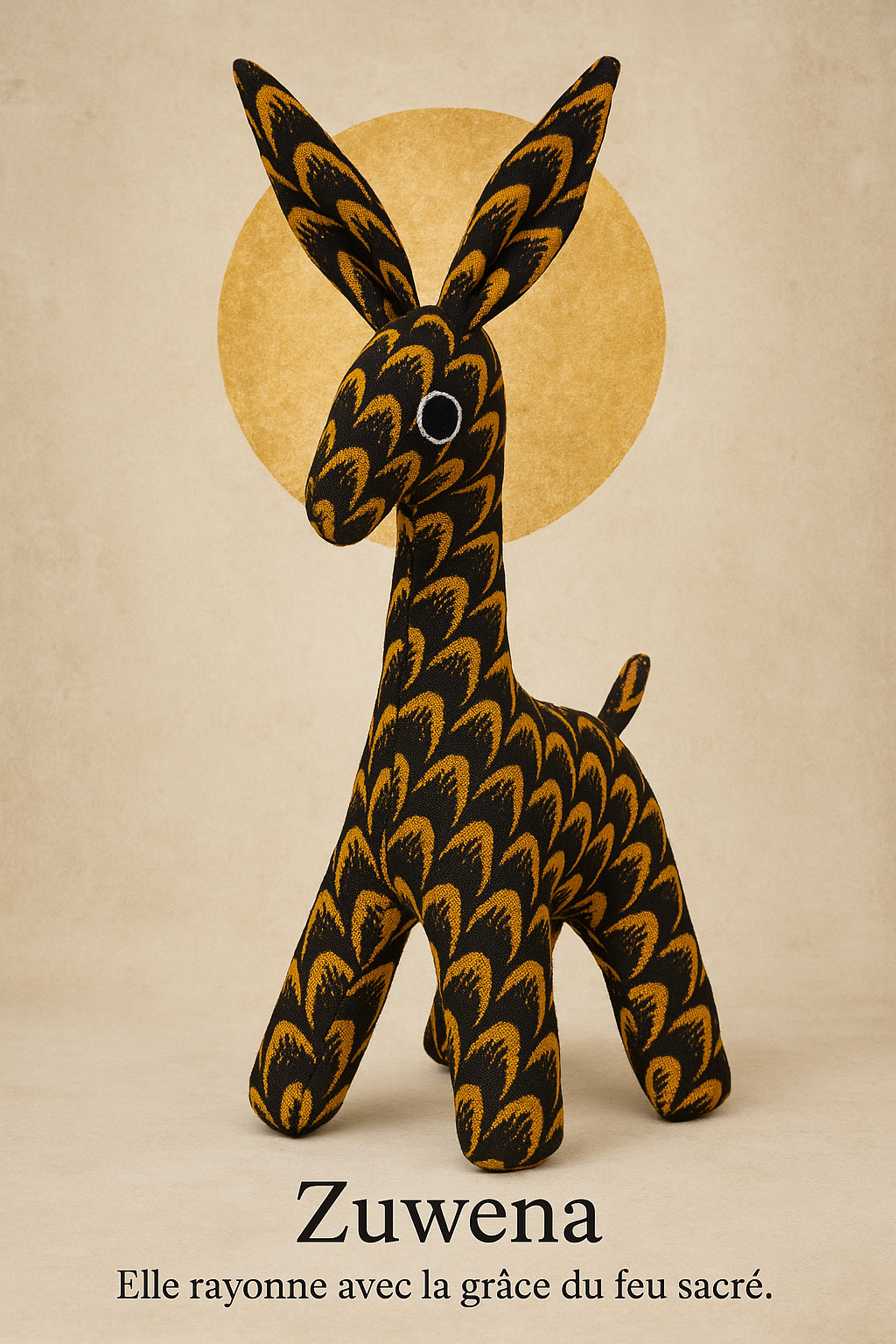 une collection unique de peluches artisanales cousues main à partir de tissus d’exception : wax, madras, chirimen japonais ou imprimés océaniens