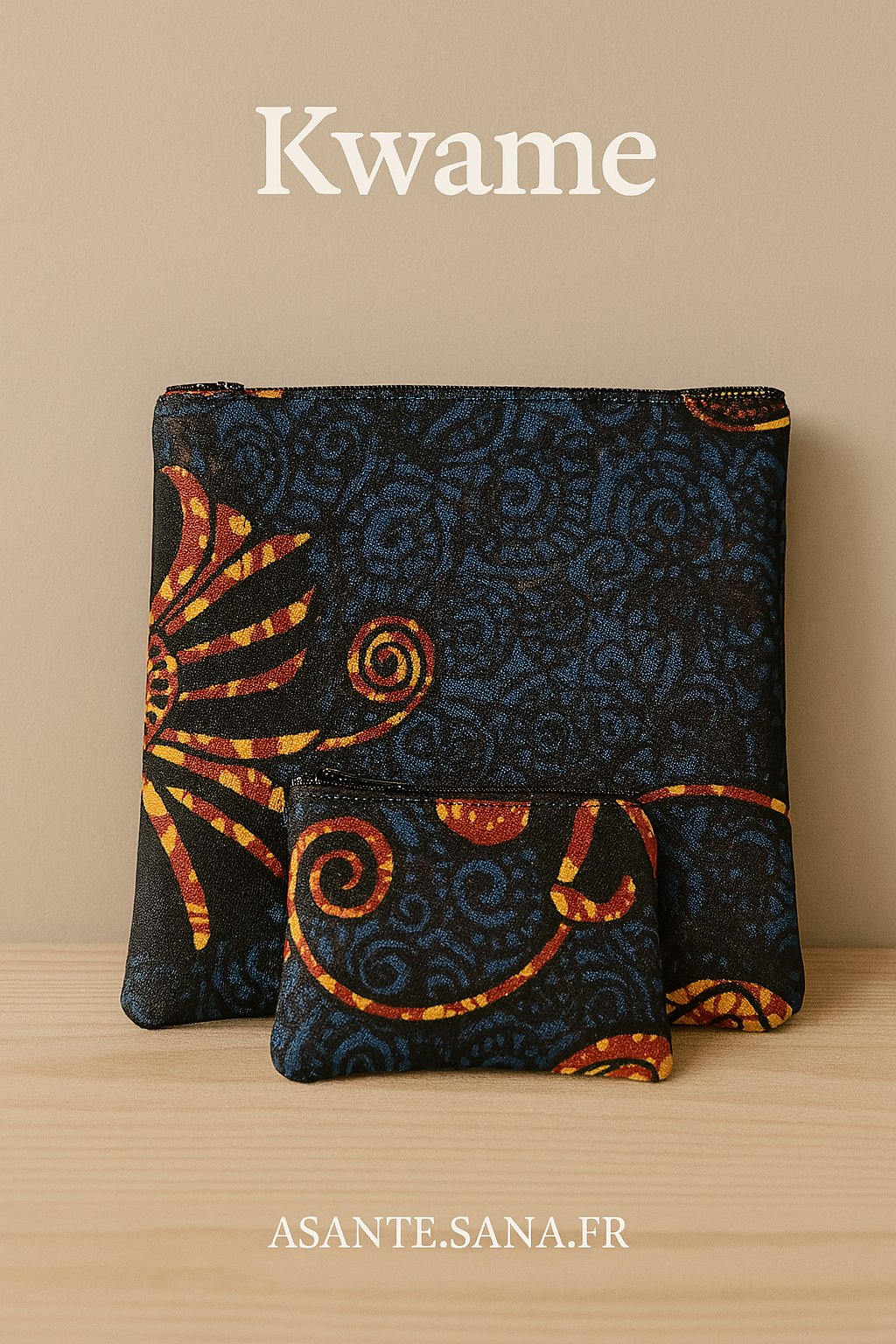 Chaque duo se compose de deux pochettes zippées assorties, pensées pour accompagner vos gestes du quotidien avec beauté et simplicité : trousse de maquillage, pochette de sac, organiseur de voyage ou accessoire de sortie.