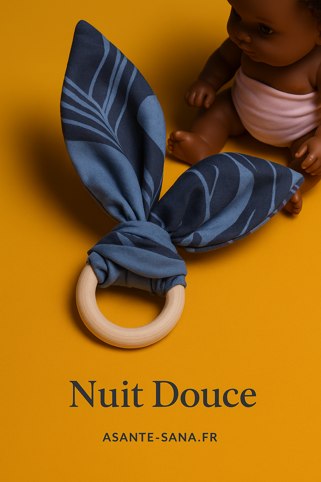 Offrez à bébé un moment de douceur, de soulagement et d’éveil sensoriel avec nos anneaux de dentition faits main dans des tissus du monde entier.