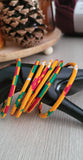 --Harmonie Textile Bracelets en Wax