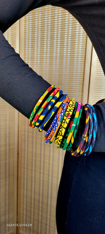 --Harmonie Textile Bracelets en Wax
