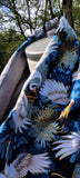*Snood en chirimen doublé en polaire – Élégance japonaise et confort hivernal