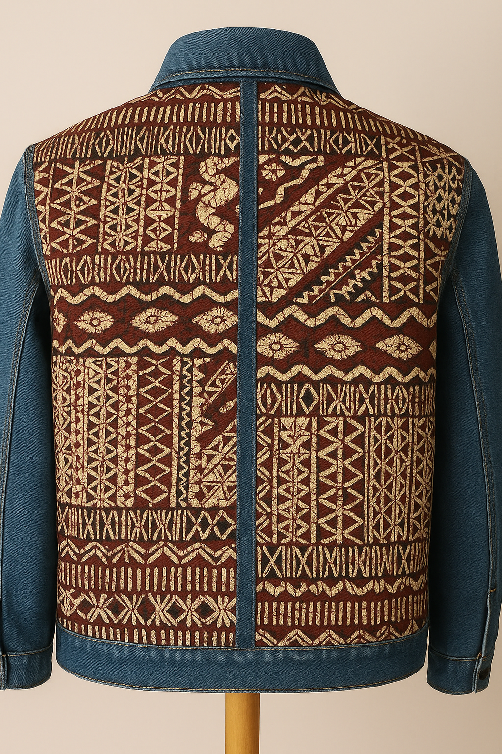 Veste en jean bleue/ Tapa