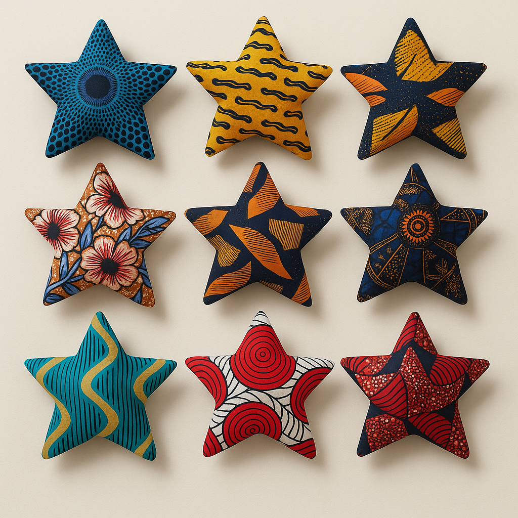 Étoiles d’Énergie- doudou/coussin