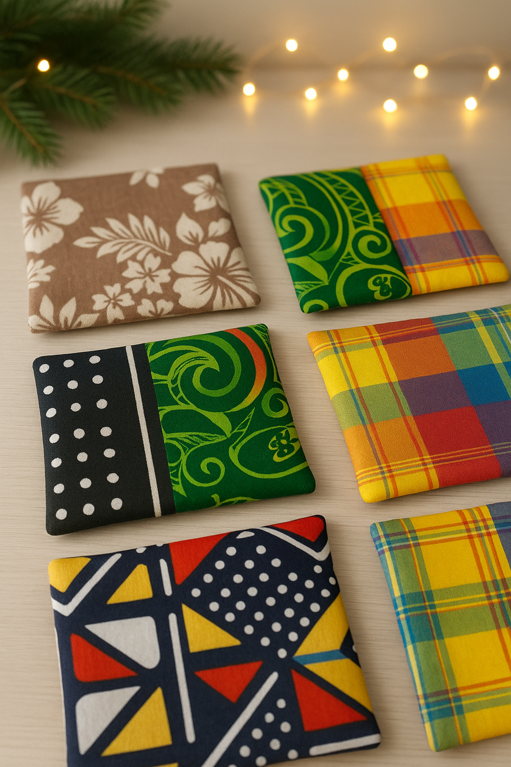 Dessous de verre artisanaux