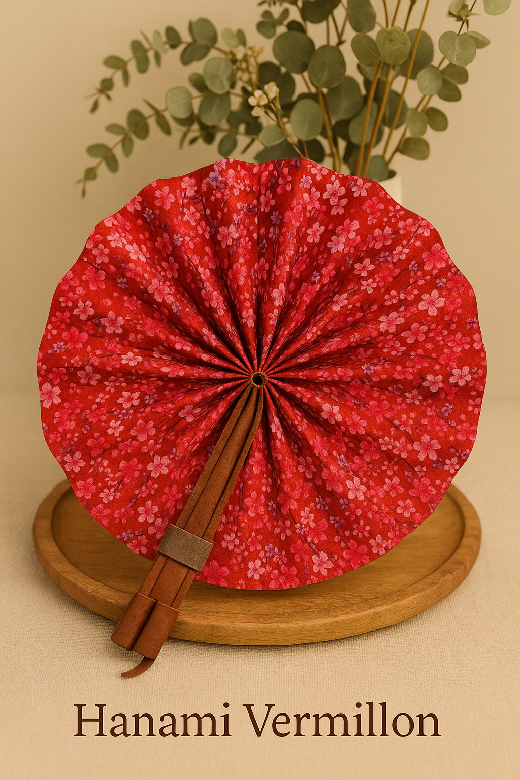 Éventails en tissu japonais