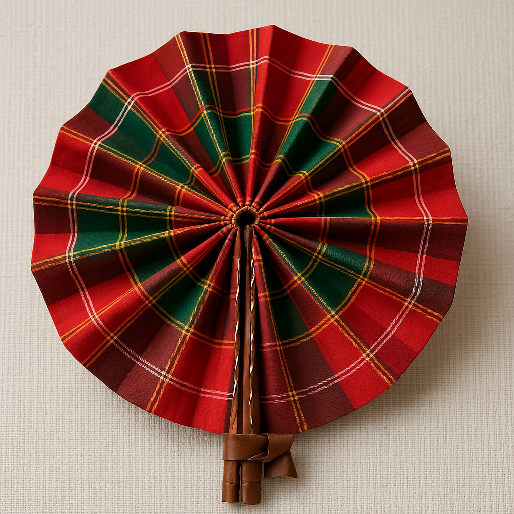 Éventails en madras – L’authenticité créole