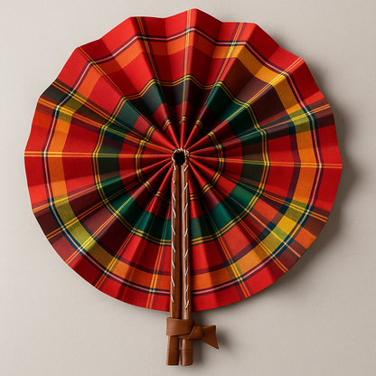 Éventails en madras – L’authenticité créole