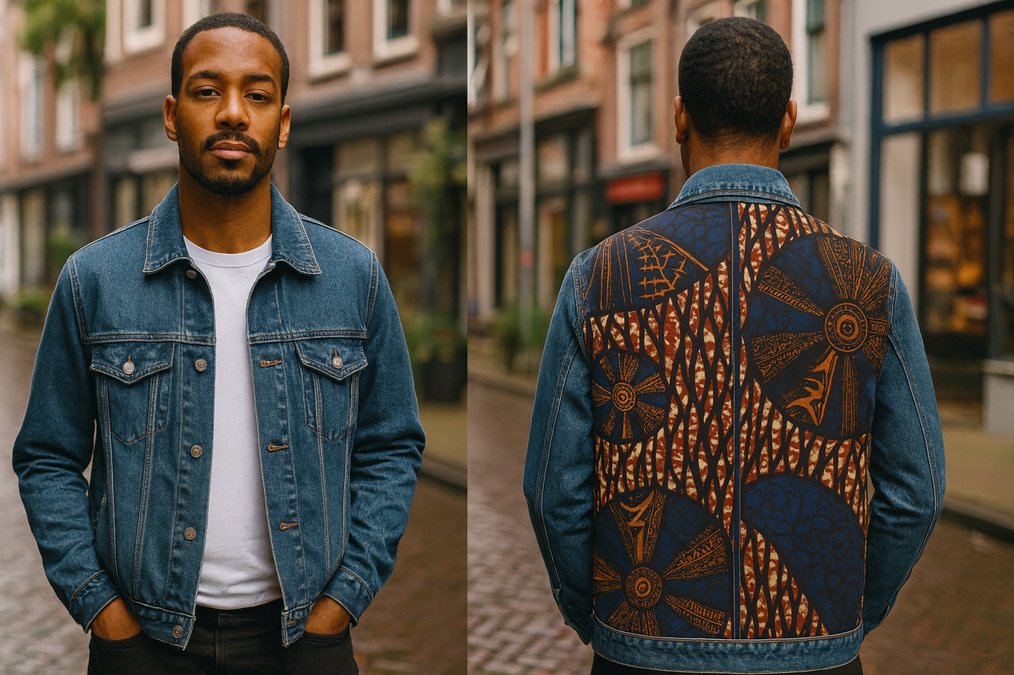 Héritage Urbain- Veste en Jean Homme-