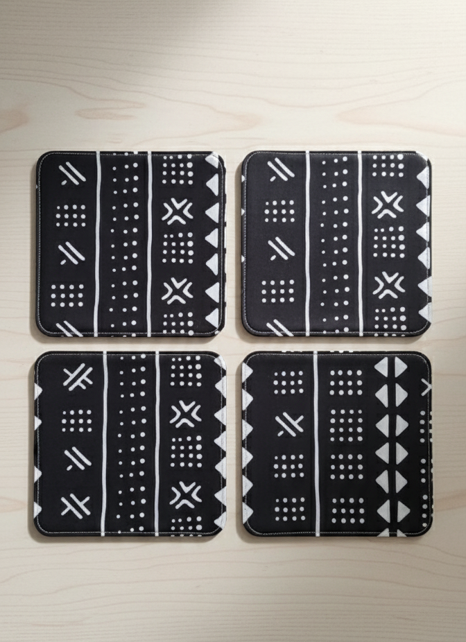 Dessous de verre artisanaux