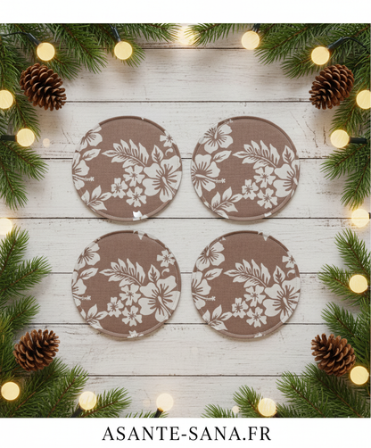 Dessous de verre artisanaux