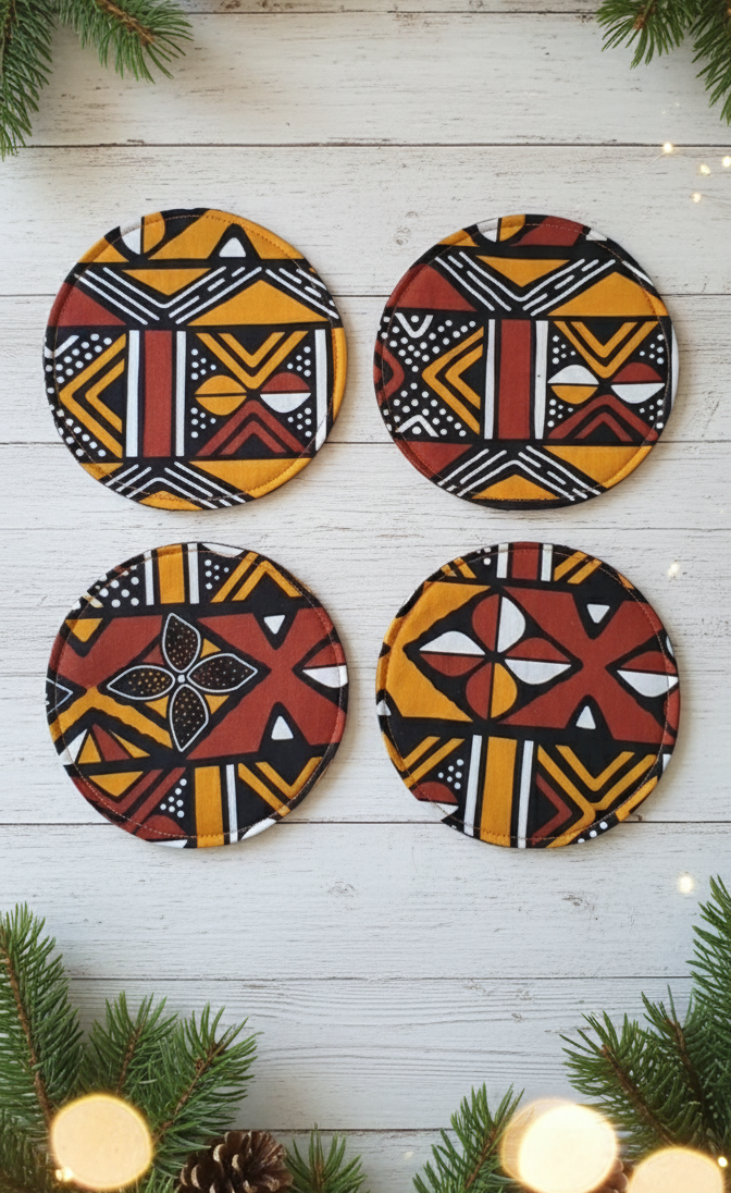 Dessous de verre artisanaux