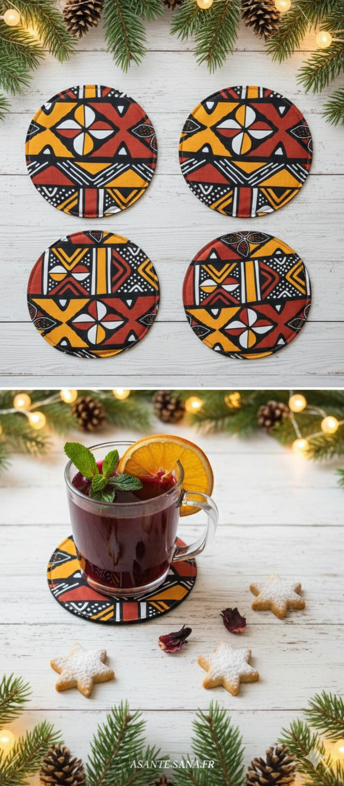 Dessous de verre artisanaux