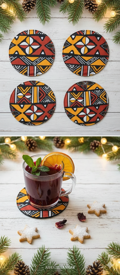 Dessous de verre artisanaux