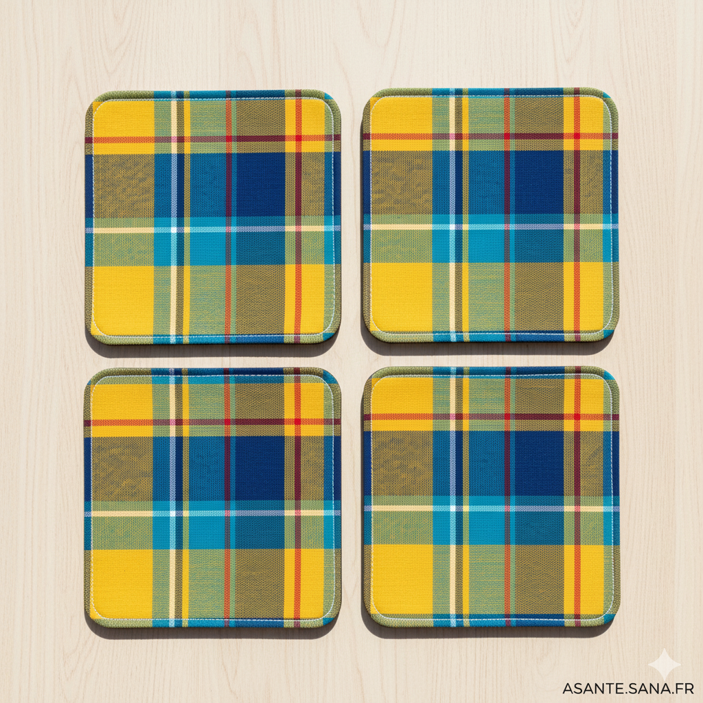 Dessous de verre artisanaux