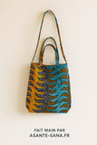 Chaque sac est une pièce unique, confectionnée avec soin dans notre atelier, et pensée pour vous accompagner au quotidien avec style, éthique et caractère.