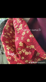 *Snood en chirimen doublé en polaire – Élégance japonaise et confort hivernal