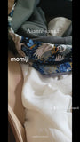 *Snood en chirimen doublé en polaire – Élégance japonaise et confort hivernal