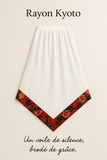  Pans amovibles élégantes et symboliques, qui se fixent par des passants discrets sur une robe simple, un tailleur ou une ceinture fine. 