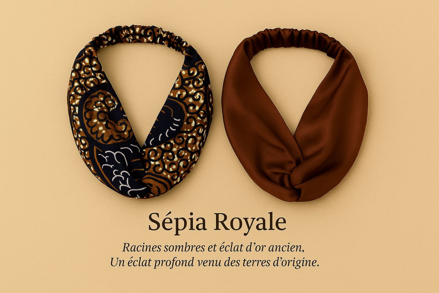 Pensés pour s’adapter à toutes les textures de cheveux, ces bandeaux torsadés à élastique intégré offrent maintien, confort et élégance.