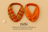Pensés pour s’adapter à toutes les textures de cheveux, ces bandeaux torsadés à élastique intégré offrent maintien, confort et élégance.