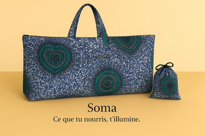 Chaque sac a été pensé pour accompagner les femmes et les hommes en quête d’équilibre, que ce soit en salle de yoga, en studio, à la plage ou lors de leurs escapades sportives.