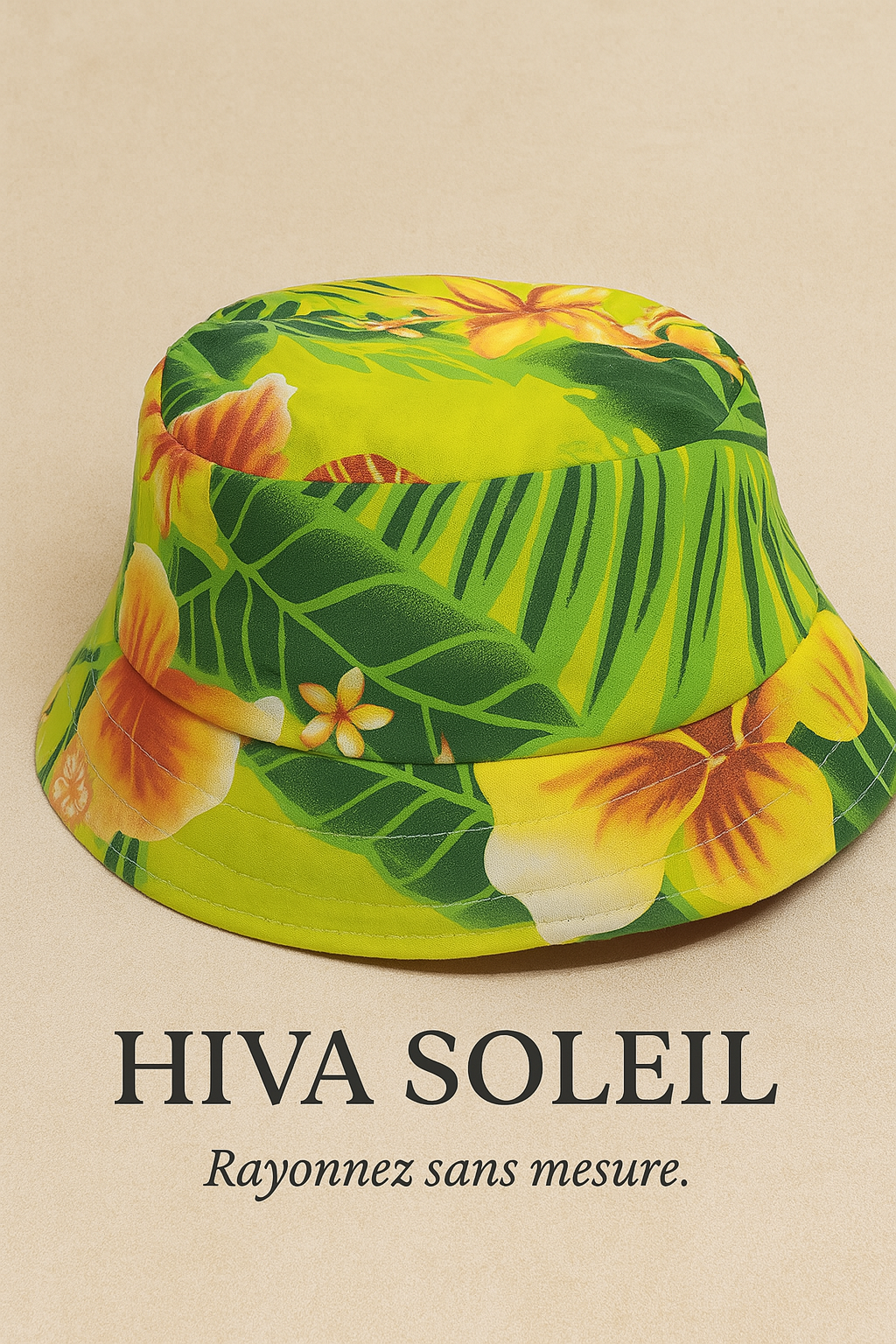 Léger, souple, et non réversible, ce bob de grande taille est conçu pour s’adapter à toutes les têtes avec aisance.