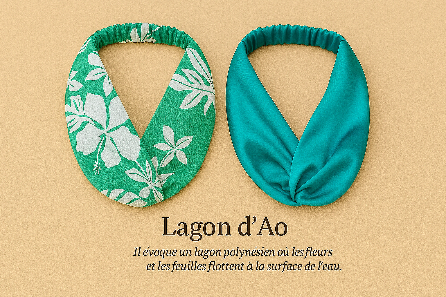 Pensés pour s’adapter à toutes les textures de cheveux, ces bandeaux torsadés à élastique intégré offrent maintien, confort et élégance.