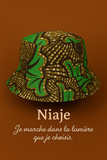 Non réversibles, légers, confortables et stylés, ces bobs accompagnent chaque pas avec audace.
Porter une Couronne d’Ébène, c’est affirmer son identité, rayonner au quotidien, et marcher tête haute.